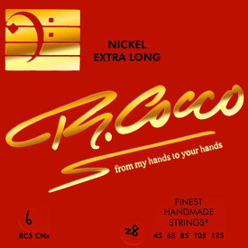 Richard Cocco / RC6CXN 28-125 Nickel Extra Long Scale 6弦ベース弦 リチャードココ【池袋店】