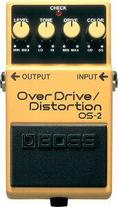 �y���S�̒���5�N�ۏ؁zBOSS / OS-2 OverDrive/Distortion �I�[�o�[�h���C�u/�f�B�X�g�[�V���� OS2 �{�X �M�^�[ �G�t�F�N�^�[