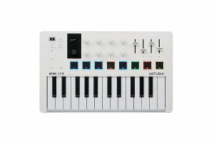 Arturia �A�[�g���A / MiniLab 3 MIDI�L�[�{�[�h���p�b�h�E�R���g���[���[�y�䒃�m���{�X�z