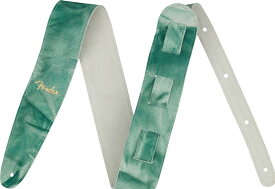 Fender / Tie Dye Leather Strap Green【横浜店】