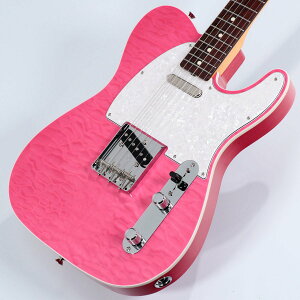 Fender / ISHIBASHI FSR MIJ Traditional 60s Custom Telecaster Quilted Maple Top Ash Back Translucent Pink ypRXzyYRKz