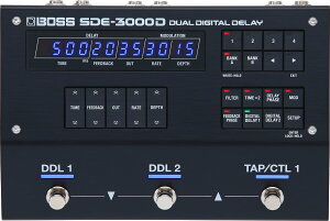 BOSS / SDE-3000D Dual Digital Delay fBC SDE3000D {X BOSSyÉhXz