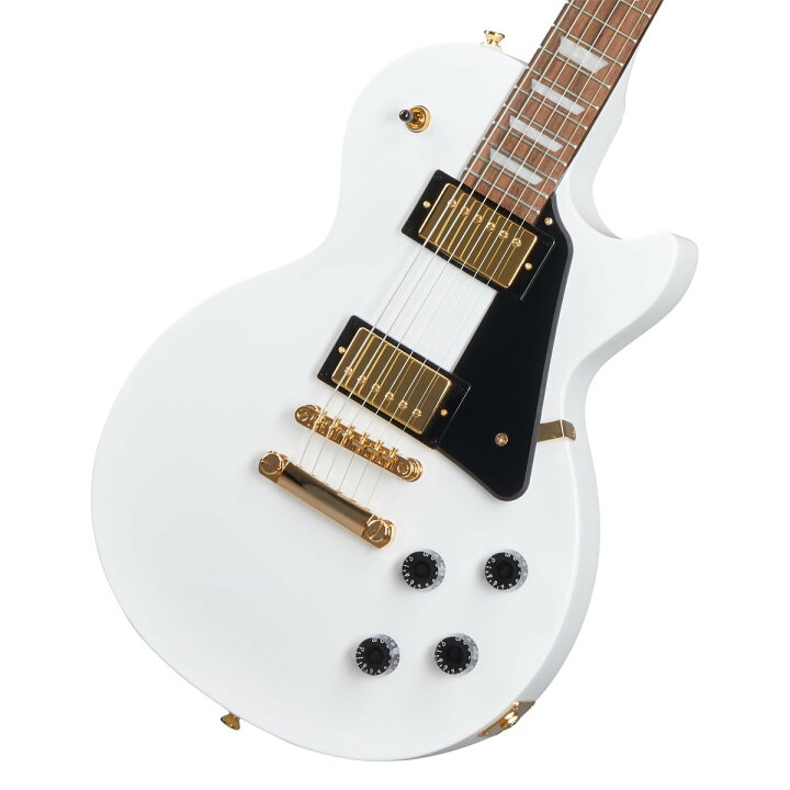 楽天市場】Epiphone / Les Paul Studio Gold Hardware Alpine White 