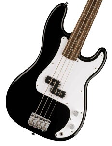 Squier by Fender / Sonic Precision Bass Laurel Fingerboard White Pickguard Black XNC[