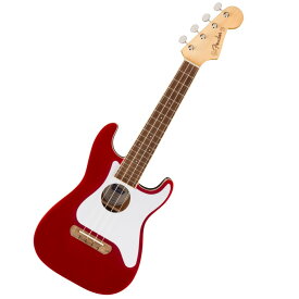 Fender / Fullerton Strat Uke Walnut Fingerboard White Pickguard Candy Apple Red 【福岡パルコ店】