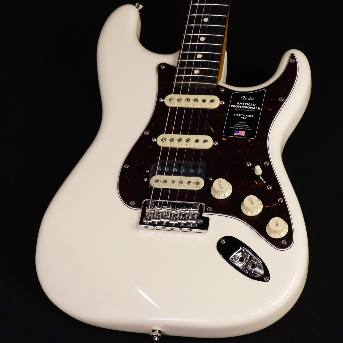 Fender  American Professional II ST HSS RW Olympic White ≪S N:US23021557≫ 