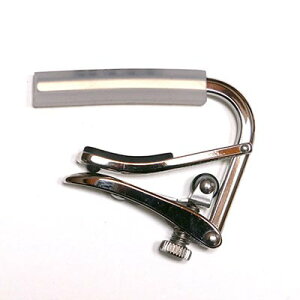 SHUBB / Standard Capo Series C1/C Polished Nickel Clear Sleeve �V���u �J�|�^�X�g �j�b�P�� �N���A�E�X���[�u �y�����X�z