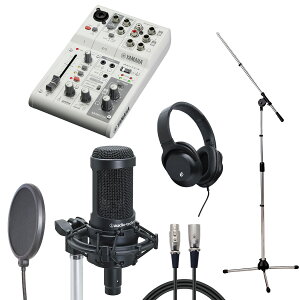 YAMAHA / AG03 MK2 WH × audio-technica AT2035 yzM/R[fBOZbgzy䒃m{Xz
