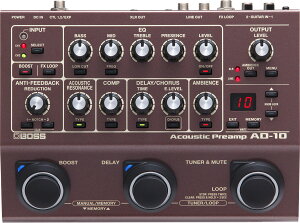 BOSS / AD-10 Acoustic Preamp �A�R�[�X�e�B�b�N�y��p �{�X �A�R�[�X�e�B�b�N�v���A���v AD10 �y�����X�z