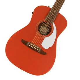 Fender / Malibu Player Walnut Fingerboard White Pickguard Fiesta Red フェンダー【御茶ノ水本店】
