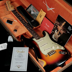 Fender Custom Shop / Master Built 1960 Stratocaster Relic Wide Black 3 Color Sunburst by David Brown【渋谷店】【値下げ】