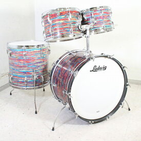 【中古】LUDWIG / 60s-70s Bigbeat Drum Kit Psychedelic Red 22/12/13/16 4pcs【池袋店】【値下げ】