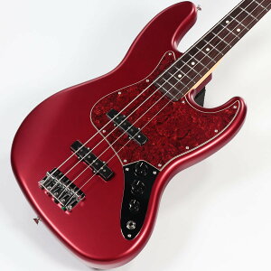 Fender / FSR Collection Hybrid II Jazz Bass Satin Candy Apple Red with Matching Head tF_[ [{]