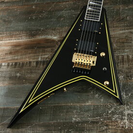 Jackson / MJ Series Rhoads RR24MG Ebony Fingerboard Black with Yellow Pinstripes [日本製]【S/N JFJ2203181】【セール特価！】【御茶ノ水本店】