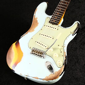 Fender Custom Shop / 1960 Stratocaster Heavy Relic Aged Sonic Blue over 3-Color Sunburst【S/N CZ568778】【御茶ノ水本店】【YRK】