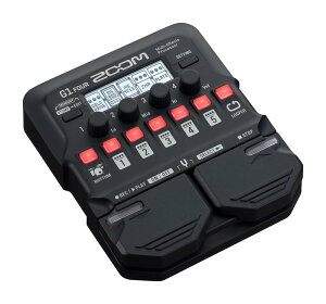 ZOOM / G1 FOUR Guitar Multi-Effects Processor �}���`�G�t�F�N�^�[ �Y�[�� �����I�����C�����[�U�[�o�^�ň��S��3�N�Ԑ��i�ۏ؁y���É��h�X�z