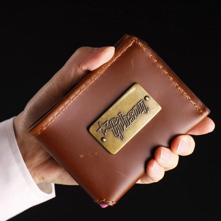楽天市場】Gibson / LIFTON-WLT-BRN Lifton Leather Wallet Brown 