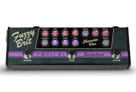 Tech21 / Character Plus Series Fuzzy Brit [Marshall + Fuzz Face-style]ファズフェイス SansAmp キャラクターシリーズ