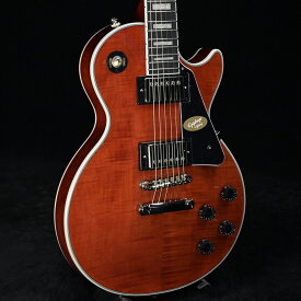 Epiphone by Gibson / Inspired by Gibson Les Paul Custom Figured Transparent Red【S/N 24011523615】【アウトレット特価】【名古屋栄店】