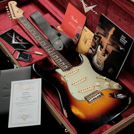 Fender Custom Shop / Master Built 1960 Stratocaster Relic Wide Black 3 Color Sunburst by Andy Hicks【S/N CZ574284 】