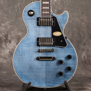 sTttEpiphone / Inspired by Gibson Les Paul Custom Figured Transparent Blue [Exclusive Model]ylXz