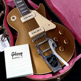 Gibson Custom Shop / Murphy Lab 1956 Les Paul Standard Bigsby Heavy Aged Gold Top Dark Back【S/N:6 4199】【渋谷店】
