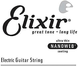 Elixir / 13015 エレキギター/アコースティックギター弦 015 Anti-Rustプレーン弦 バラ弦 【横浜店】