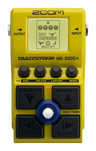 ZOOM / MS-200D+ MultiStomp }`GtFN^[ Y[ Xgv{bNXyÉhXz