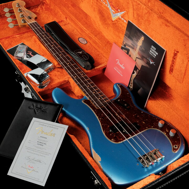楽天市場】Fender Custom Shop / 1964 Precision Bass Relic Aged Lake 