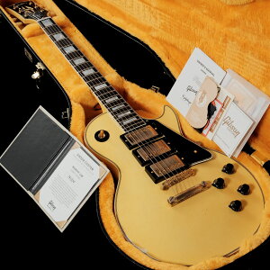 Gibson Custom Shop / Murphy Lab 1957 Les Paul Custom 3pu Heavy Antique White w/StingeryS/N 741020zyaJXzsaJXZ[t