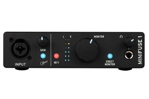 Arturia A[gA / MiniFuse 1 BK (ubN) 1C/2AEg USB-C I[fBIC^[tFCXy~cXz