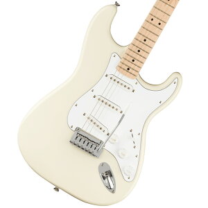 Squier by Fender / Affinity Series Stratocaster Maple Fingerboard White Pickguard Olympic White GLM^[