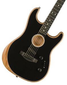 Fender / American Acoustasonic STRATOCASTER Black tF_[ ARX^\jbN ypRXzyYRKz