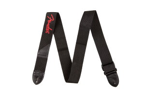 Fender / Logo Strap Black/Red Logo tF_[ [M^[Xgbv]