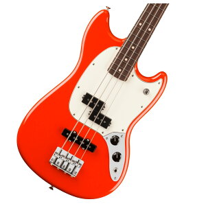 Fender / Player II Mustang Bass PJ Rosewood Fingerboard Coral Red �t�F���_�[ �G���L�x�[�X