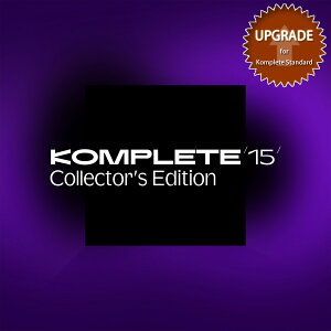 Native Instruments / Komplete 15 Collectors Edition Upgrade for Komplete Standard DLy[[i szyaJXzsZ[iF2025N63023:59܂Łt