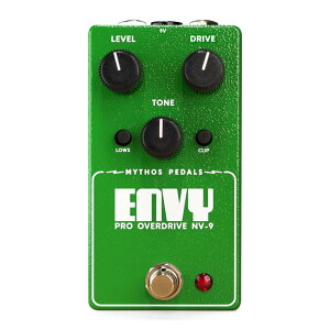 Mythos Pedals / ENVY Pro Overdrive NV-9 �I�[�o�[�h���C�u �~�\�X�y�_���Y�y�V�h�X�z