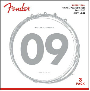 Fender / 3-Pack Super 250fs Nickel-Plated Steel Stringsy250LztF_[ GLM^[