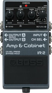 BOSS / IR-2 Amp & Cabinet �A���v�V�~�����[�^�[ �L���r�l�b�gIR���[�_�[ �{�X IR2 �G�t�F�N�^�[�y�a�J�X�z