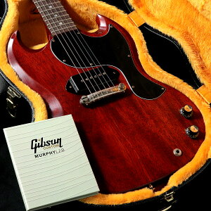 Gibson Custom Shop / Murphy Lab 1963 SG Junior Lightning Bar Ultra Light Aged Cherry(d:2.83kg)yS/N:400943zyaJXz