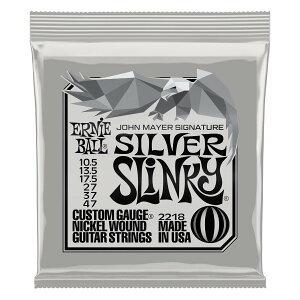 ernie ball / 2228 John Mayer Silver Slinky Signature Electric Guitar Strings 10.5-47 A[j[{[ WEC[ ylXz