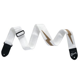 Gibson / ASBOLT-WHT The Lightning Bolt Seatbelt (White) Mu\ Xgbv