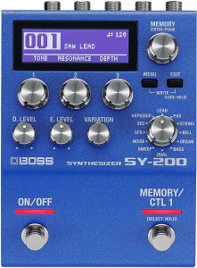 BOSS / SY-200 Synthesizer VZTCU[ {X M^[ GtFN^[yÉhXz