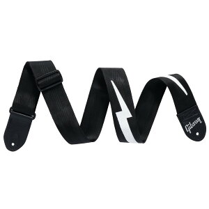 Gibson / ASBOLT-BLK The Lightning Bolt Seatbelt (Black) Mu\ XgbvylXz