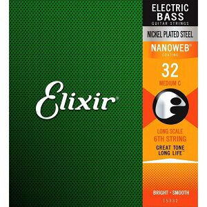 Elixir / NANOWEB #15433 Medium .130tw 5-String Taper Wound Extra Long Scale x[X