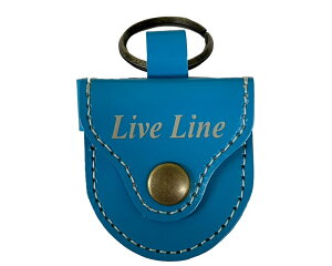 LIVE LINE / Leather Pick Case LPC1200BLE �u���[ ���U�[�s�b�N�P�[�X �y�����X�z