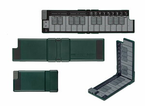 KORG RO / nanoKEY Fold AG (Alpine Green) FOLDABLE MIDI KEYBOARDy䒃m{Xz
