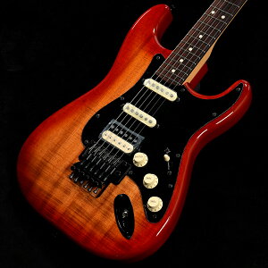 Fender / ISHIBASHI FSR MIJ Hybrid II Stratocaster HSS Koa Top Black Hardware(d:3.60kg)yS/N:JD24025607zyaJXzyYRKz