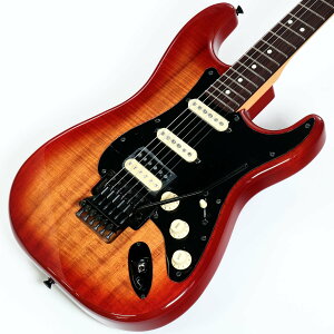 Fender / ISHIBASHI FSR MIJ Hybrid II Stratocaster HSS Koa Top Black Hardware tF_[yYRKz