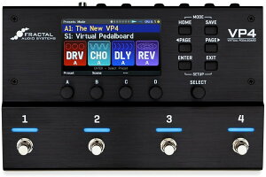 Fractal Audio Systems / VP4 �t���N�^���I�[�f�B�I�V�X�e�� �}���`�G�t�F�N�^�[�y�a�J�X�z